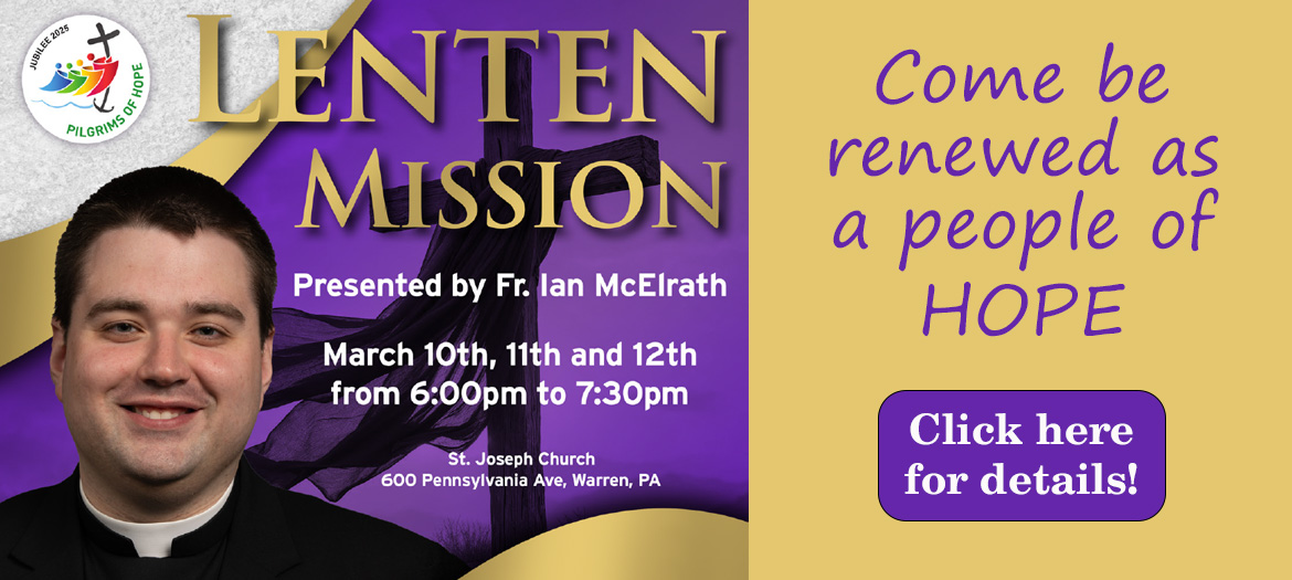 lenten mission with ian